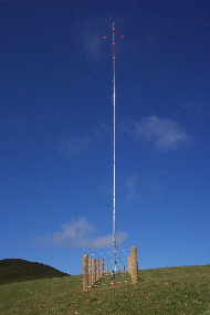 50m Wind Monitoring Tower in Pori, New Zealand (NRG Tower), Tower installed under supervision of Bernhard Voll